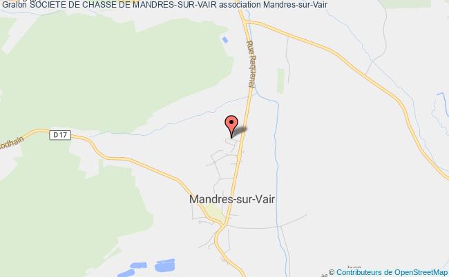plan association Societe De Chasse De Mandres-sur-vair Mandres-sur-Vair