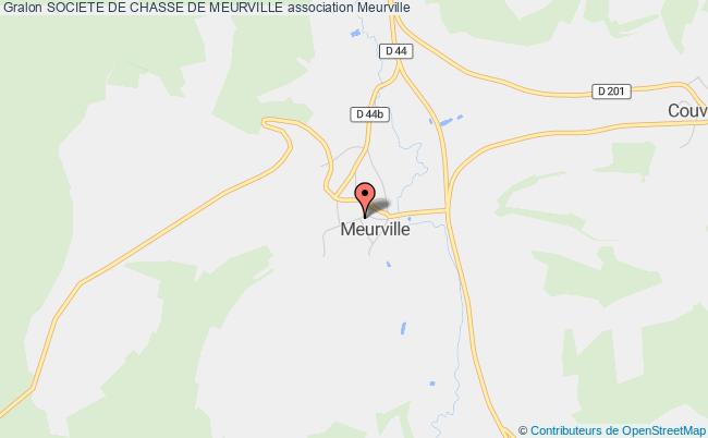 plan association Societe De Chasse De Meurville Meurville