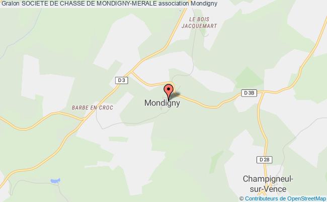 plan association Societe De Chasse De Mondigny-merale Mondigny