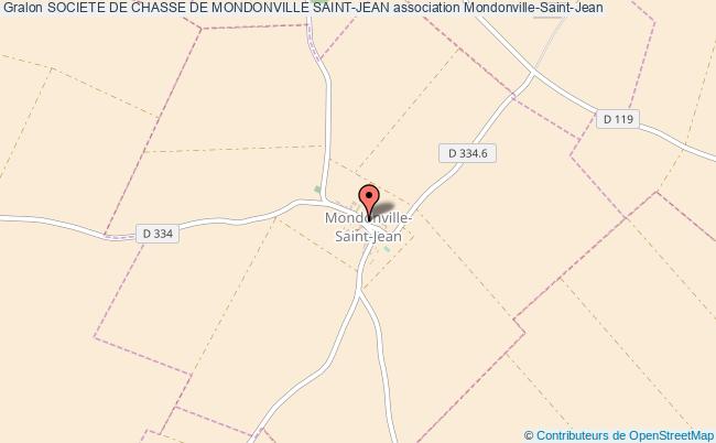 plan association Societe De Chasse De Mondonville Saint-jean Mondonville-Saint-Jean