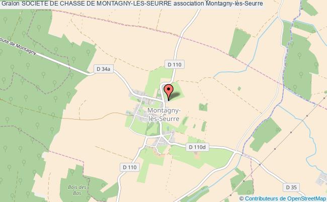 plan association Societe De Chasse De Montagny-les-seurre Montagny-lès-Seurre