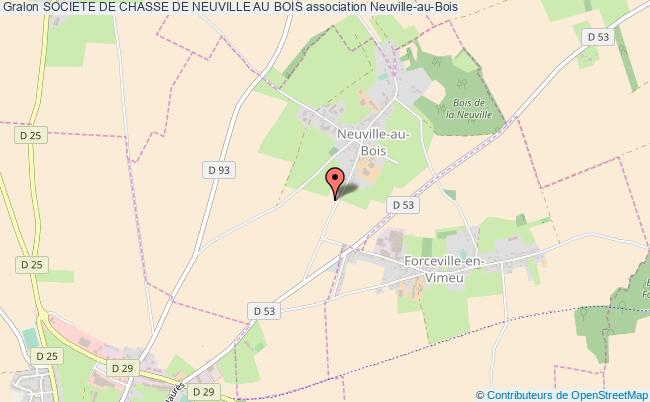 plan association Societe De Chasse De Neuville Au Bois Neuville-au-Bois