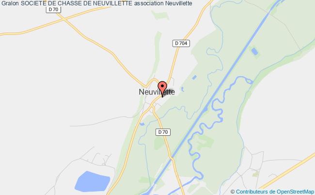 plan association Societe De Chasse De Neuvillette Neuvillette
