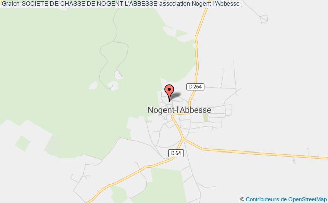 plan association Societe De Chasse De Nogent L'abbesse Nogent-l'Abbesse