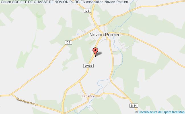 plan association Societe De Chasse De Novion-porcien Novion-Porcien