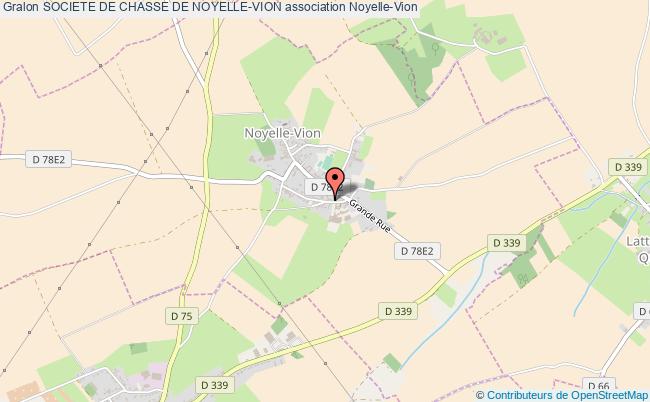 plan association Societe De Chasse De Noyelle-vion Noyelle-Vion