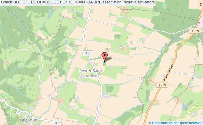 plan association SociÉtÉ De Chasse De Peyret-saint-andre Peyret-Saint-André