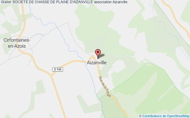 plan association Societe De Chasse De Plaine D'aizanville Aizanville