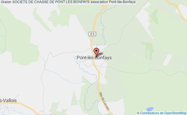plan association Societe De Chasse De Pont Les Bonfays Pont-lès-Bonfays