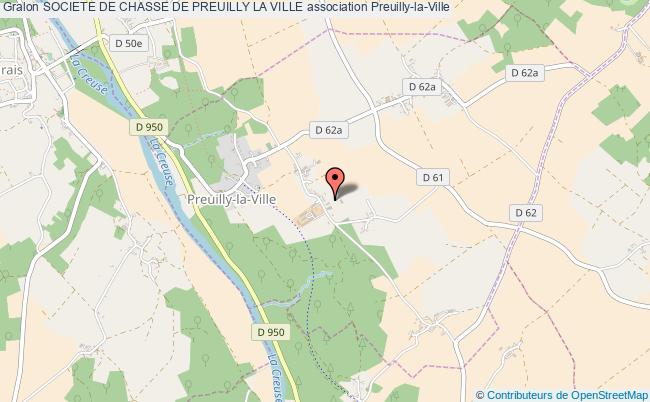 plan association Societe De Chasse De Preuilly La Ville Preuilly-la-Ville