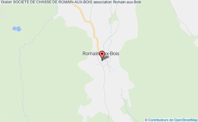 plan association Societe De Chasse De Romain-aux-bois Romain-aux-Bois