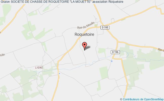 plan association SociÉtÉ De Chasse De Roquetoire "la Mouette" Roquetoire