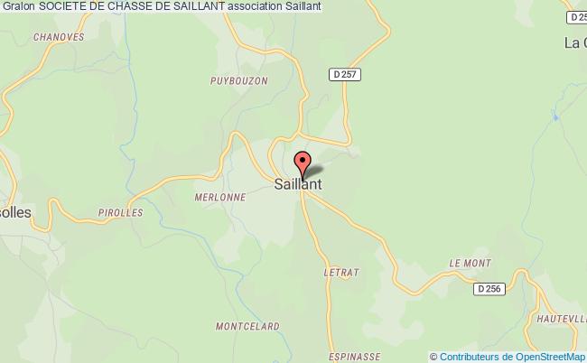 SOCIETE DE CHASSE DE SAILLANT