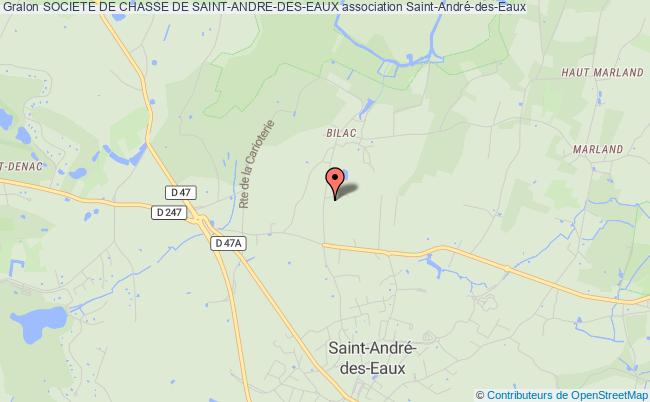 plan association Societe De Chasse De Saint-andre-des-eaux Saint-André-des-Eaux
