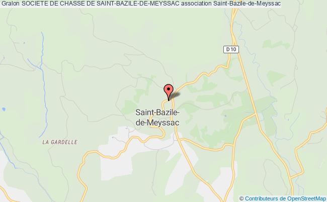 plan association Societe De Chasse De Saint-bazile-de-meyssac Saint-Bazile-de-Meyssac