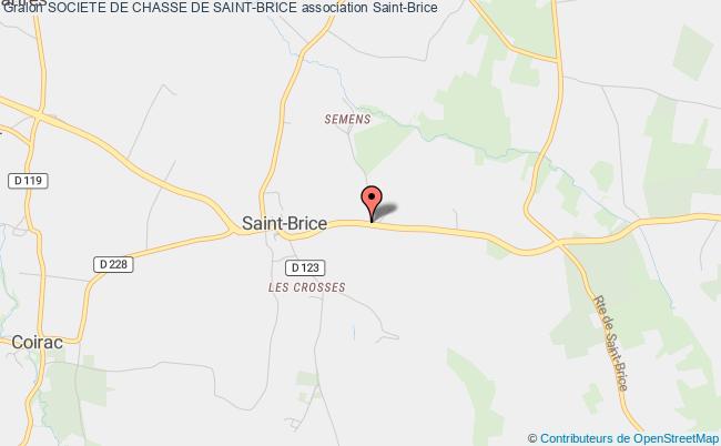 plan association Societe De Chasse De Saint-brice Saint-Brice