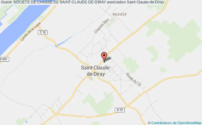 plan association Societe De Chasse De Saint-claude-de-diray Saint-Claude-de-Diray