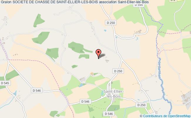 plan association Societe De Chasse De Saint-ellier-les-bois Saint-Ellier-les-Bois