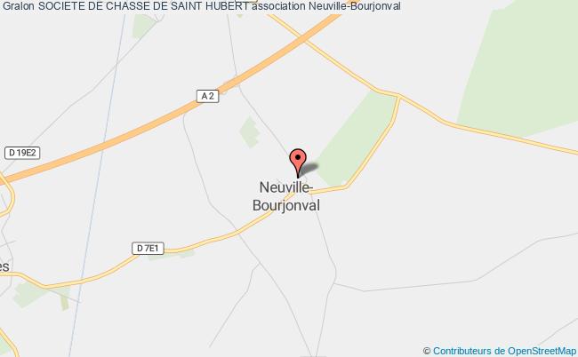 plan association Societe De Chasse De Saint Hubert Neuville-Bourjonval