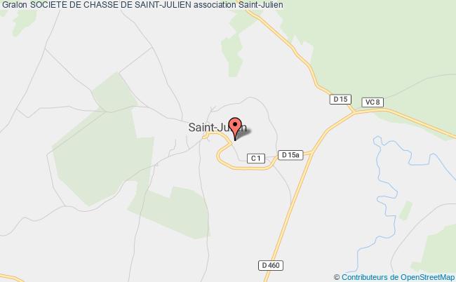 plan association Societe De Chasse De Saint-julien Saint-Julien
