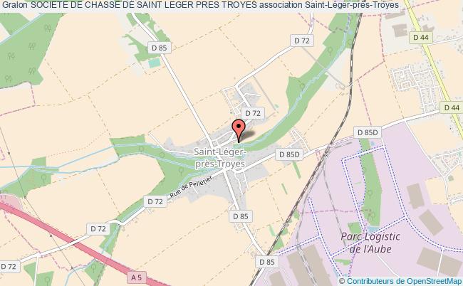 plan association Societe De Chasse De Saint Leger Pres Troyes Saint-Léger-près-Troyes