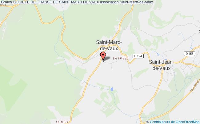 plan association Societe De Chasse De Saint Mard De Vaux Saint-Mard-de-Vaux