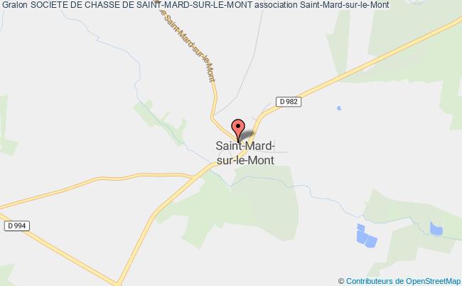 plan association Societe De Chasse De Saint-mard-sur-le-mont Saint-Mard-sur-le-Mont