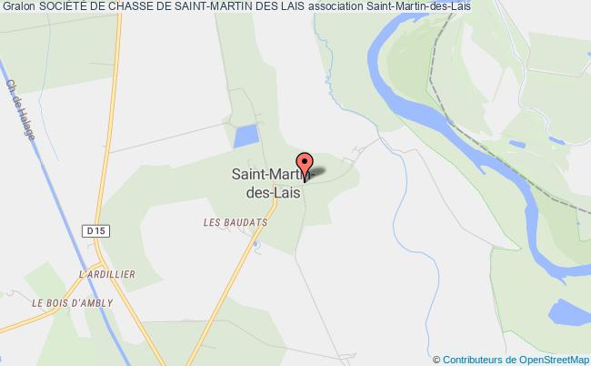 plan association SociÉtÉ De Chasse De Saint-martin Des Lais Saint-Martin-des-Lais