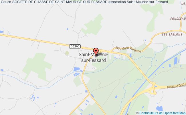 plan association Societe De Chasse De Saint Maurice Sur Fessard Saint-Maurice-sur-Fessard