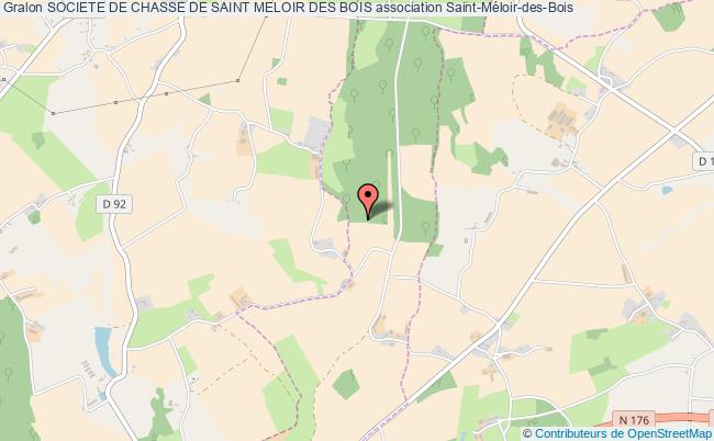 plan association Societe De Chasse De Saint Meloir Des Bois Saint-Méloir-des-Bois