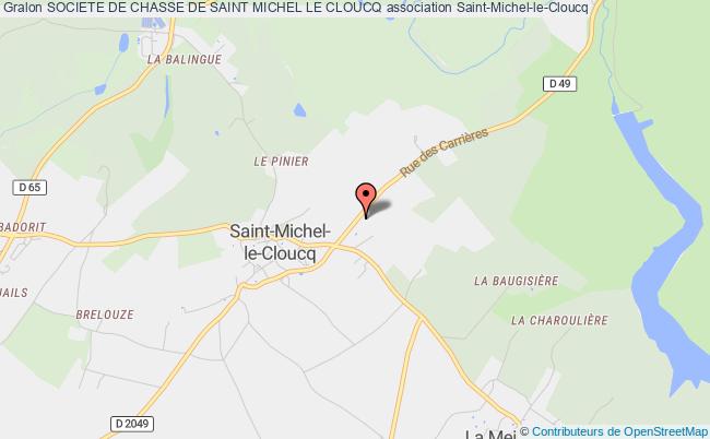 plan association Societe De Chasse De Saint Michel Le Cloucq Saint-Michel-le-Cloucq