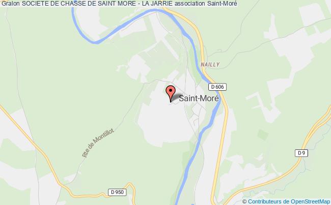 plan association Societe De Chasse De Saint More - La Jarrie Saint-Moré