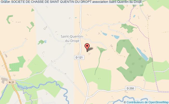plan association Societe De Chasse De Saint Quentin Du Dropt Saint-Quentin-du-Dropt