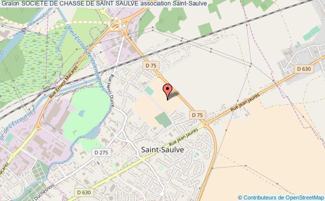 plan association Societe De Chasse De Saint Saulve Saint-Saulve