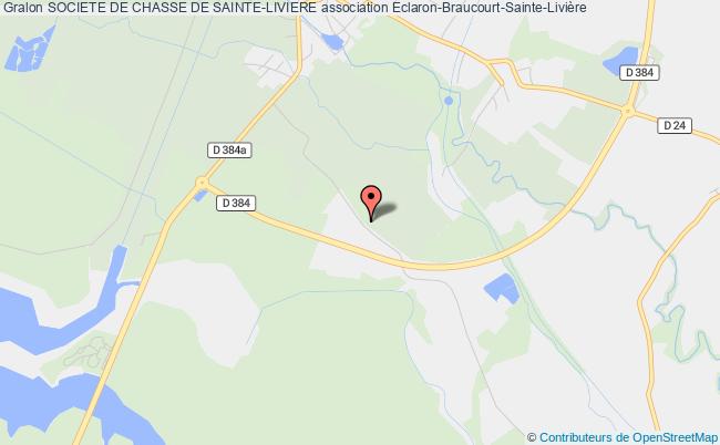plan association Societe De Chasse De Sainte-liviere Éclaron-Braucourt-Sainte-Livière