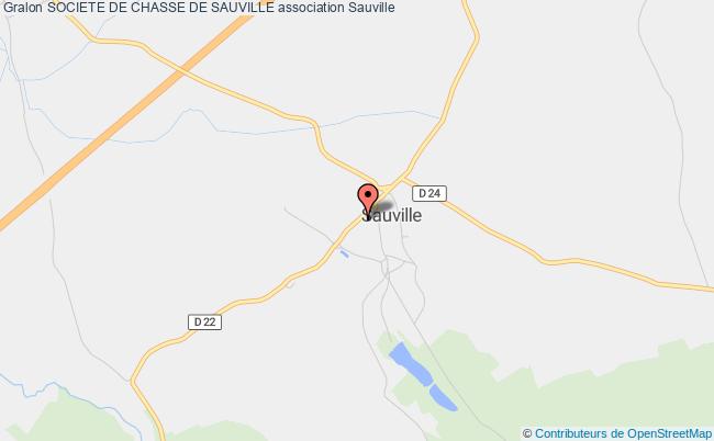 plan association Societe De Chasse De Sauville Sauville