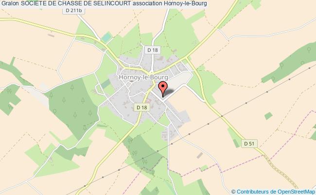 plan association Societe De Chasse De Selincourt Hornoy-le-Bourg