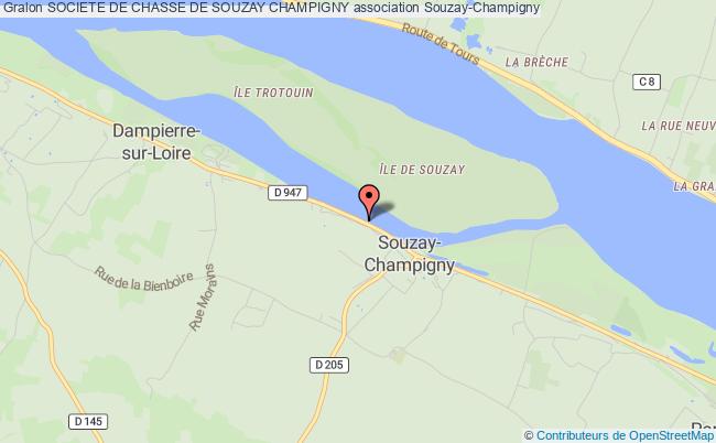 plan association Societe De Chasse De Souzay Champigny Souzay-Champigny