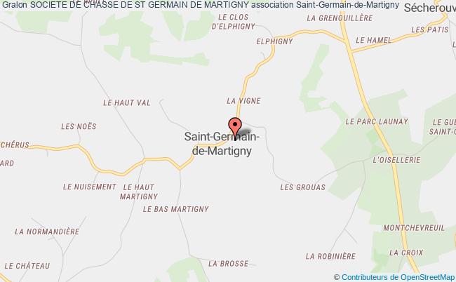plan association Societe De Chasse De St Germain De Martigny Saint-Germain-de-Martigny