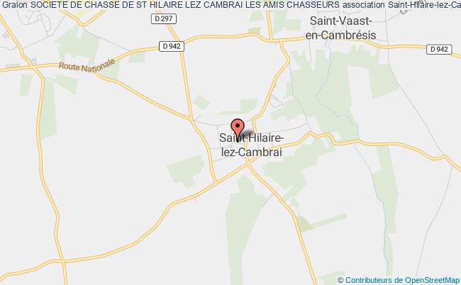 plan association Societe De Chasse De St Hilaire Lez Cambrai Les Amis Chasseurs Saint-Hilaire-lez-Cambrai
