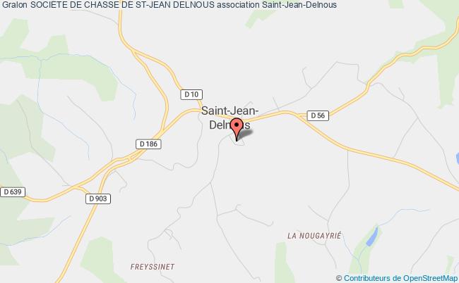 plan association Societe De Chasse De St-jean Delnous Saint-Jean-Delnous