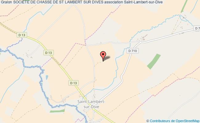 plan association Societe De Chasse De St Lambert Sur Dives Saint-Lambert-sur-Dive