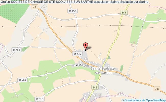 plan association Societe De Chasse De Ste Scolasse Sur Sarthe Sainte-Scolasse-sur-Sarthe