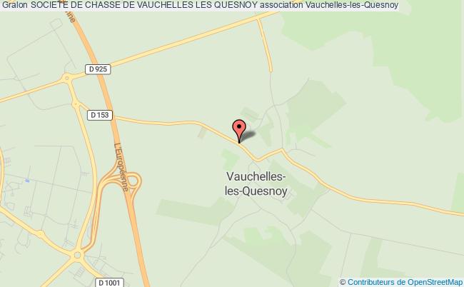 plan association Societe De Chasse De Vauchelles Les Quesnoy Vauchelles-les-Quesnoy
