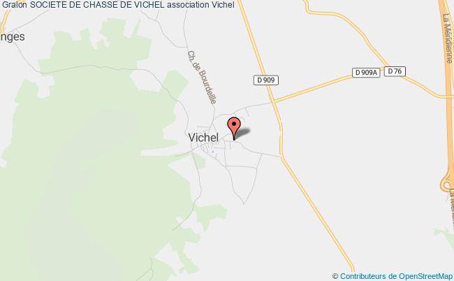 plan association Societe De Chasse De Vichel Vichel