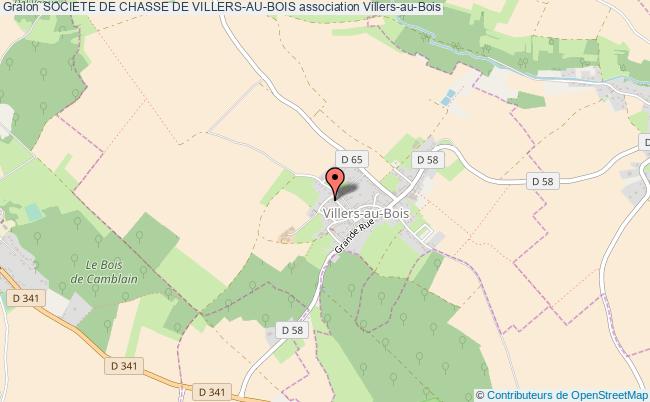 plan association Societe De Chasse De Villers-au-bois Villers-au-Bois