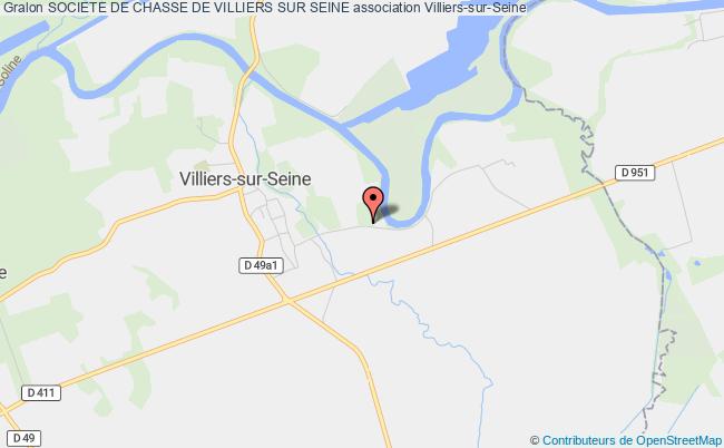 plan association Societe De Chasse De Villiers Sur Seine Villiers-sur-Seine