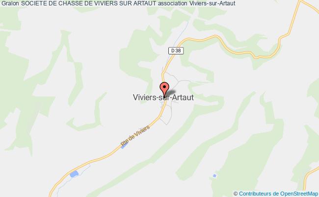 plan association Societe De Chasse De Viviers Sur Artaut Viviers-sur-Artaut