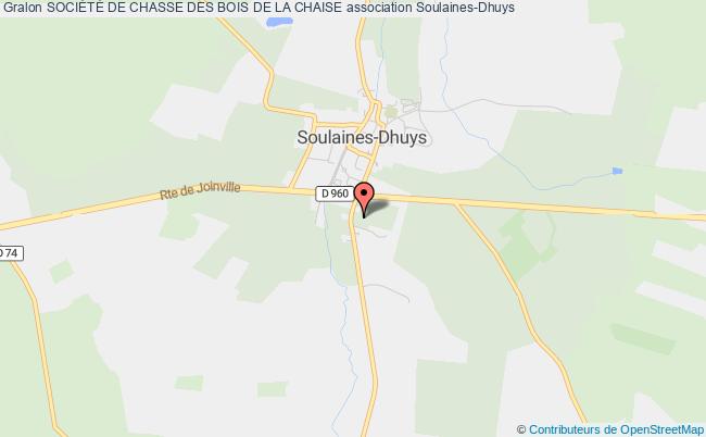 plan association SociÉtÉ De Chasse Des Bois De La Chaise Soulaines-Dhuys