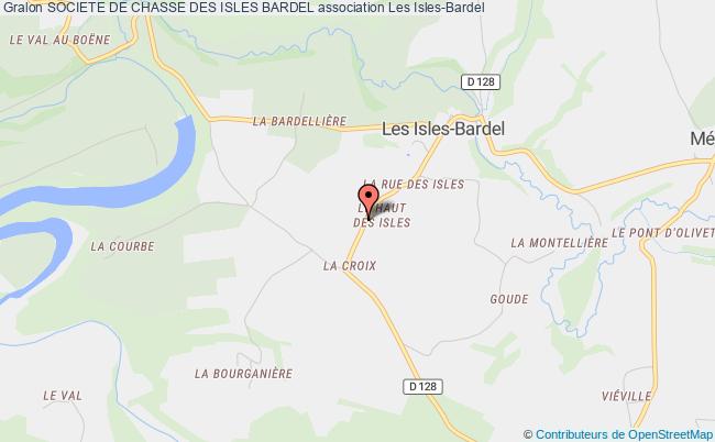 plan association Societe De Chasse Des Isles Bardel Les Isles-Bardel